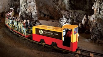 This Underground Train Ride In Slovenia Takes Visitors Past 'Baby Dragons'