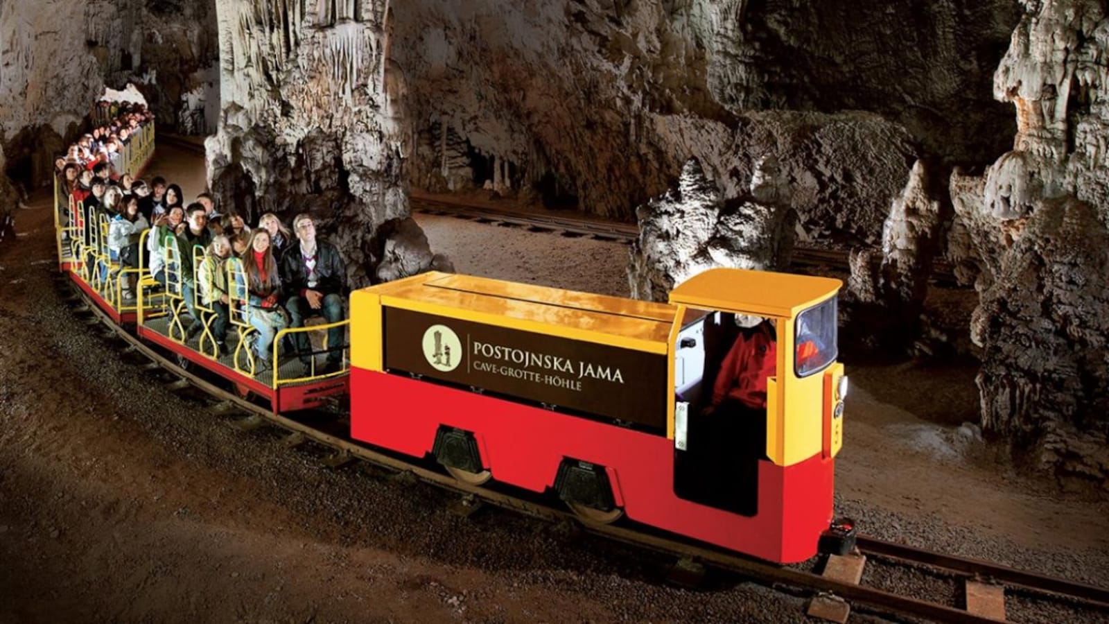 Cave Train Video: This Underground Train Ride In Slovenia Takes Visitors Past ...