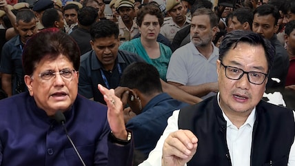 Piyush Goyal, Kiren Rijiju Target Rahul Gandhi Amid Opposition Protest Row