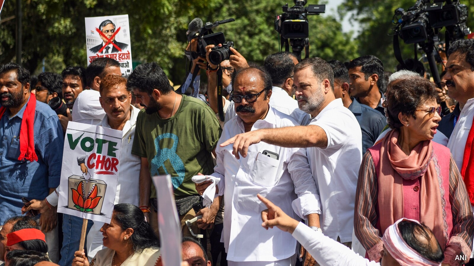 INDIA Bloc Protest LIVE: Rahul Gandhi, Priyanka Released Minutes After ...