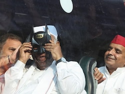 'Delhi Doesn't Need Dark Superhero And Robin': BJP On Rahul Gandhi's Batman Mask At Protest