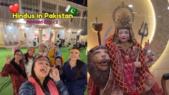 पाकिस्तान की नवरात्रि में भी मुस्लिम लड़कों को नहीं मिलती एंट्री, हिंदू व्लॉगर बोली- लड़कियों की सेफ्टी वजह