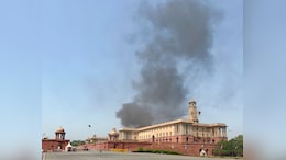 Fire Breaks Out in AC Boiler On North Block Rooftop, Six Fire Engines Rushed