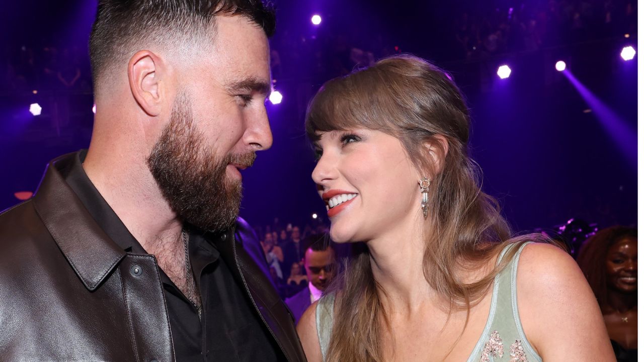 Taylor Swift reacts after Jason Kelce’s early morning call wakes Travis Kelce