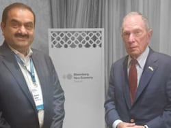 Gautam Adani Meets Mike Bloomberg, Discusses Energy Transition, Future Of AI