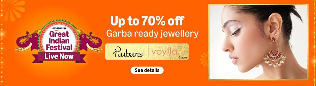 Great Indian Festival 2026: 5 Best Oxidised Jewellery Picks for Garba Nights Great Indian Festival 2026: 5 Best Oxidised Jewellery Picks for Garba Nights