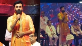 Viral: Ranbir Kapoor Says '<i>Achchai Ka Ant</i>' Instead Of '<i>Jeet</i>' In Dussehra Speech, Gets Trolled