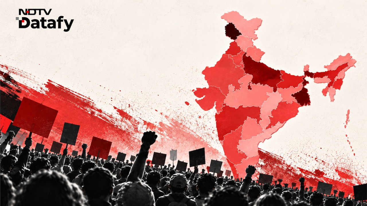Protests Nearly Doubled In A Decade. What Data Tells About Rise In Violence