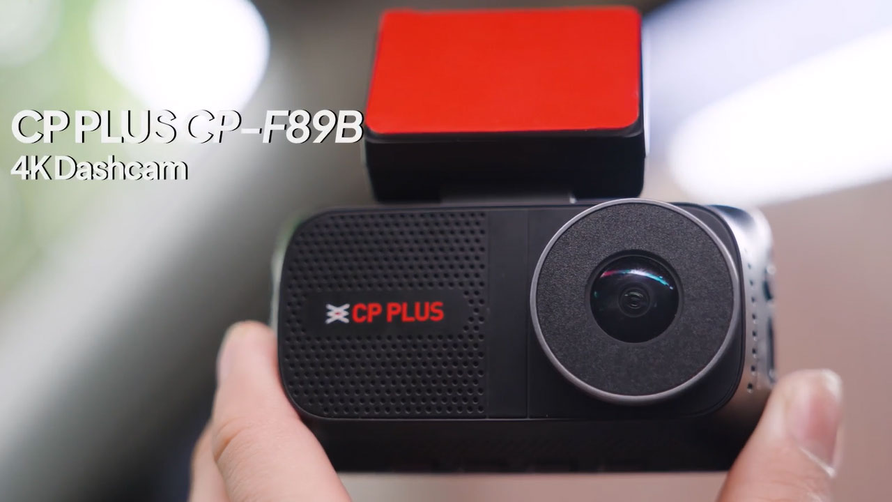 [Sponsored]: CP PLUS CarKam CP-F89B: 4K Dashcam With Rear Camera, GPS & Emergency Recording