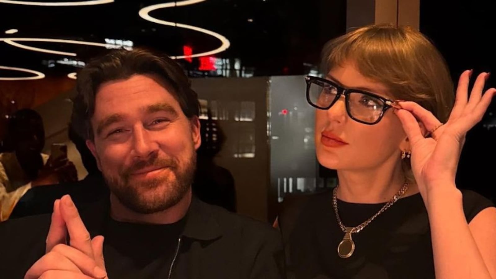 Travis Kelce Picks His Favourite Caitlin Clark Sneakers With A Taylor ...