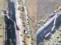 Mangled Trains, Derailed Carriages: Drone Footage Of Spain Crash Site