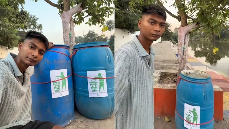'Kachre Ka Drum Bhi Chori Ho Gaya': Bittu Tabahi's New Video Goes Viral After Bin Near Ajnar River Goes Missing