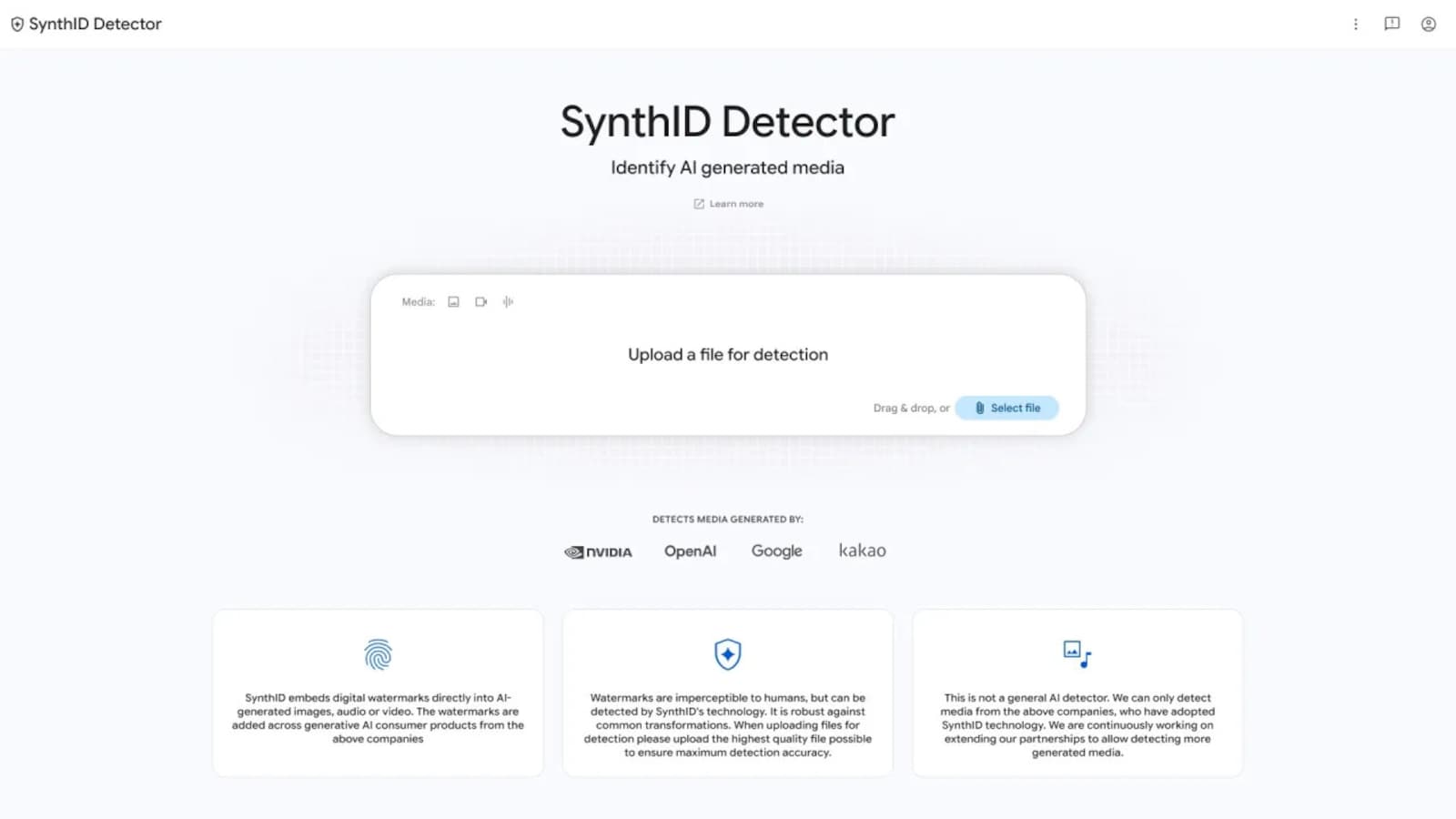 Google Launches New SynthID Site To Verify AI-Generated Media: Here's ...