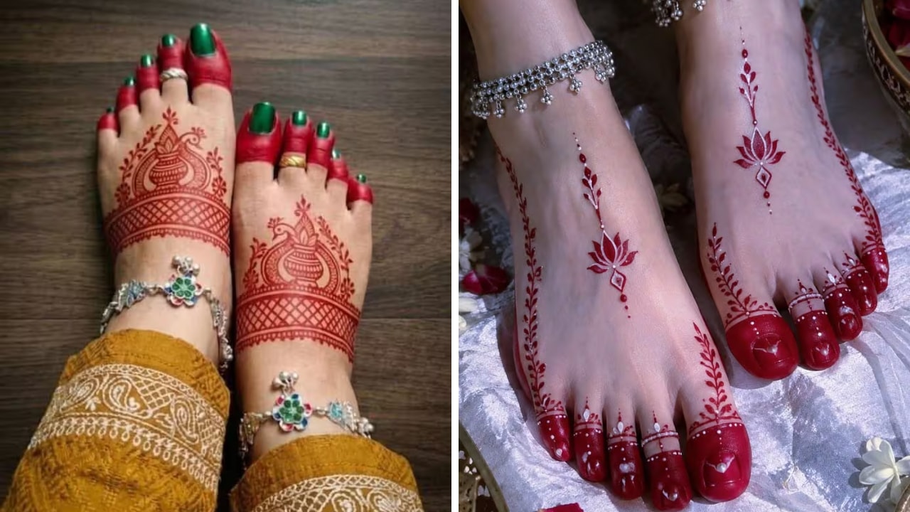 16 शृंगार में शामिल आलता से सजाएं अपने पैर, करवाचौथ के लिए सेव करें ये लेटेस्ट डिजाइन