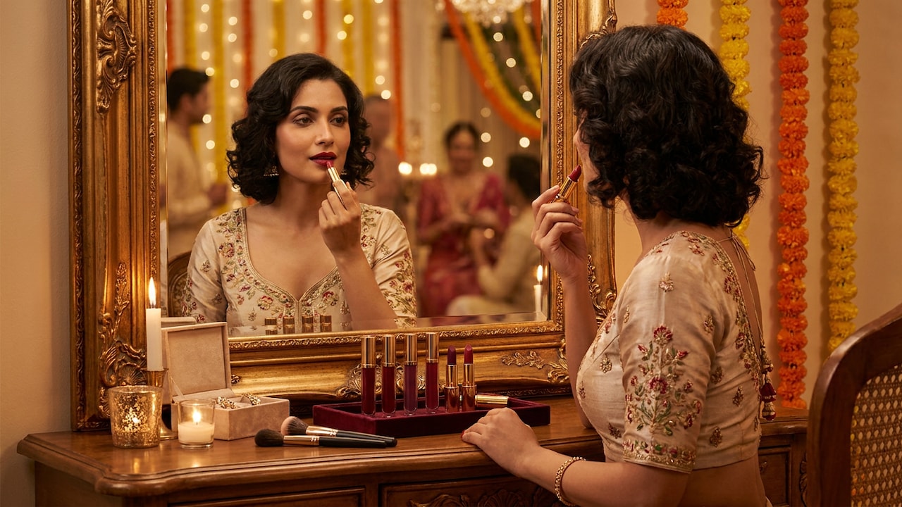 Reapplying Lipstick After Every Meal Reapplying Lipstick After Every Meal