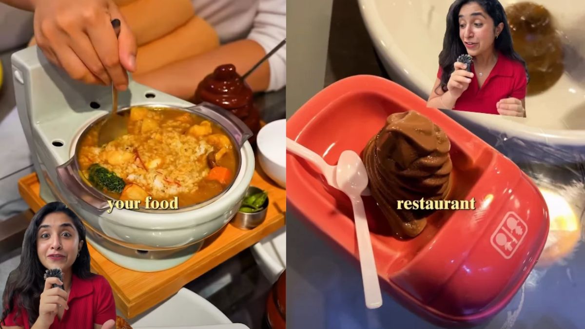 Video: This Taiwan Cafe Serves Food In 'Toilet Bowls' And Drinks In 'Urinals'