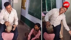 सिर मुंडवाकर स्कूल पहुंचा छात्र तो तबले की तरह बजाने लगा प्रिंसिपल, वीडियो वायरल होने के बाद सस्पेंड