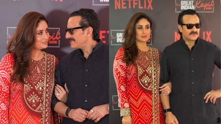 Kareena Kapoor, Saif Ali Khan Serve Mughal-Era Elegance On Kapil Sharma's Show
