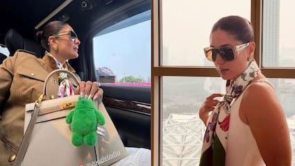 Kareena Kapoor Carries An Hermes Kelly Worth Lakhs At Singapore F1 Grand Prix