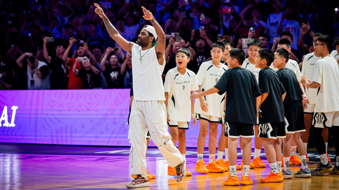 Kyrie Irving Delivers Special Message For Fans Ahead Of Game Against Rockets