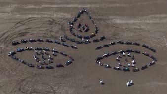 71 Bikes, A Giant Maa Durga Portrait: Unique Display Of Devotion - Video