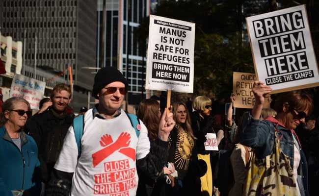 Thousands March In Australian Cities To Protest Refugee Detention Policy