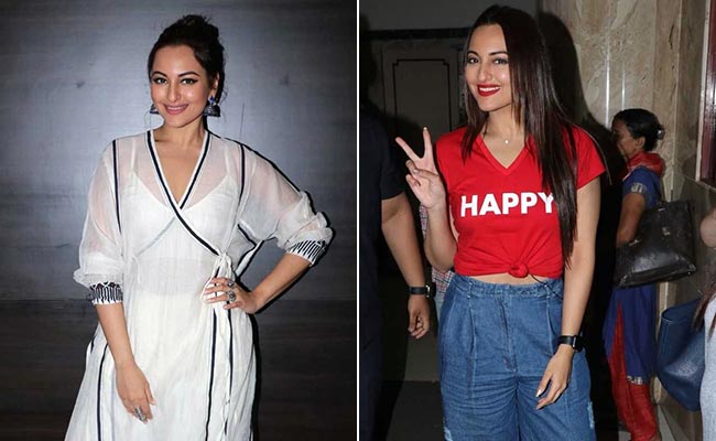 Sonakshi Sinha Is Painting The Town 'Happy' With Her Wardrobe