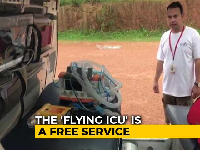 How A "Flying ICU" Is Saving Lives In Flood-Hit Kerala
