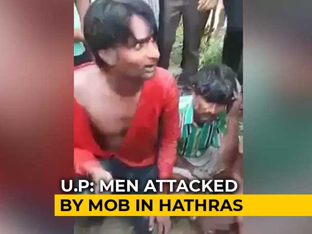 Mob Attack In UP, Cops To The Rescue. 4 Men Assaulted Over Dead Buffalo