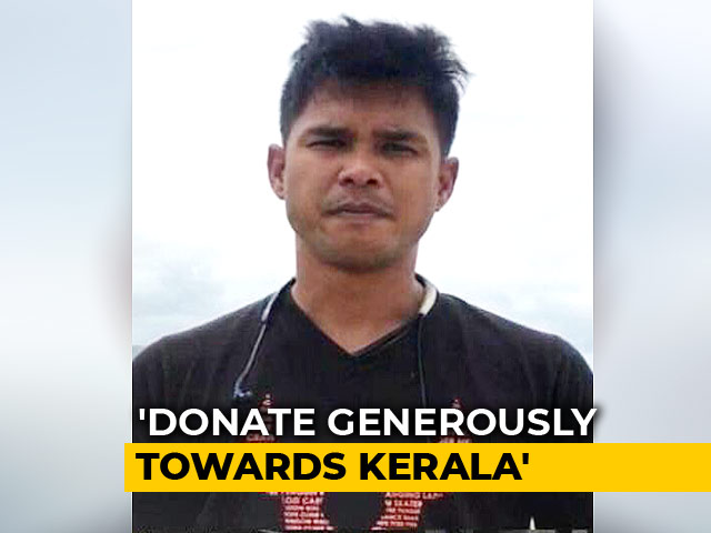 Somdev Dev Varman Asks People To Donate Generously Towards Kerala