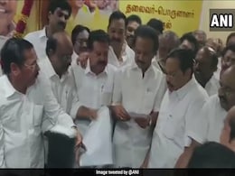 MK Stalin Files Nomination Papers For DMK President Post MK Stalin Files Nomination Papers For DMK President Post