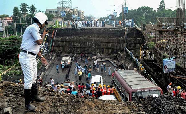 Kolkata Bridge Collapse: Search Ops Continue As Many Still Feared Trapped