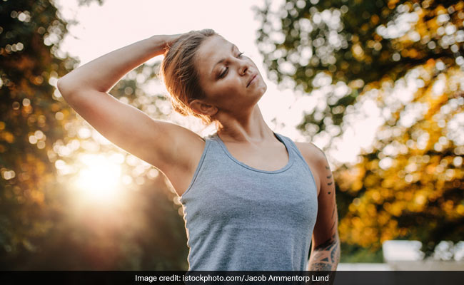 Stretching before working out is encouraged if you have hypertension