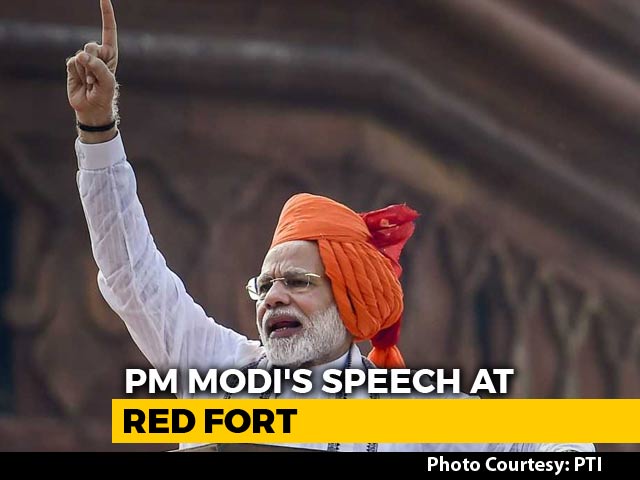 In Independence Day Speech, PM Modi's Big Health And Space Missions
