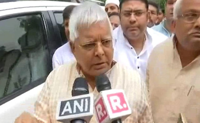 Lalu Yadav's Visit To Court Deferred In Defamation Case
