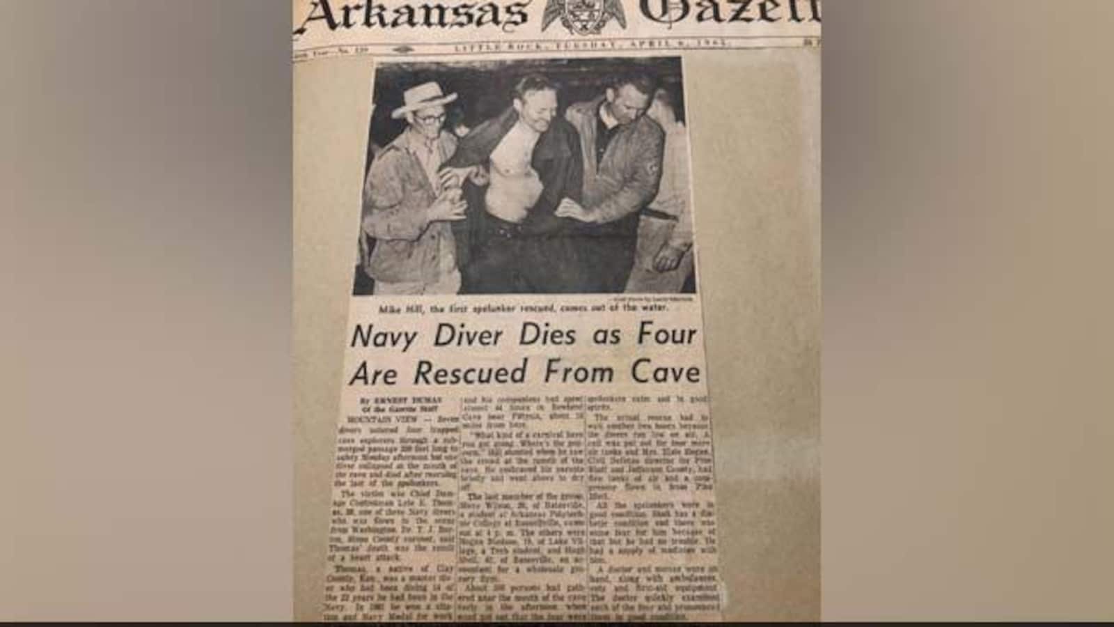Dramatic Rescue Of 4 American Explorers Stuck In A Cave, 53 Years Ago