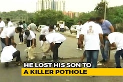After Mumbai Man's Son Died Because Of A Pothole, He Filled 500 Of Them After Mumbai Man's Son Died Because Of A Pothole, He Filled 500 Of Them