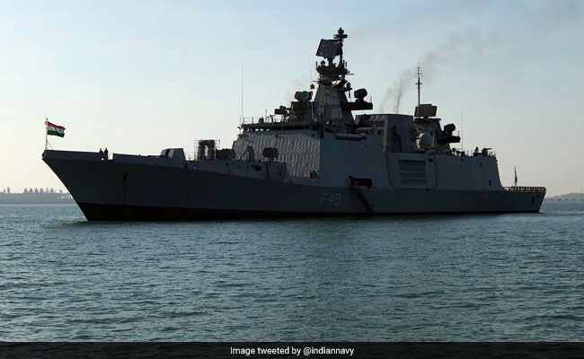 INS Sahyadri Reaches Australia's Port Of Darwin For Maritime Exercise