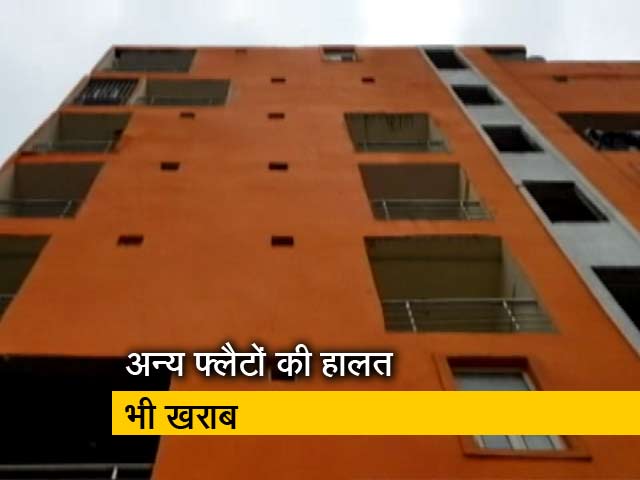 शाहबेरी में हादसा : अन्य फ्लैटों की हालत भी खस्ता, हो सकता है हादसा