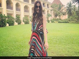 Dia Mirza Rocks Multiple Summer Trends In This Dress Dia Mirza Rocks Multiple Summer Trends In This Dress