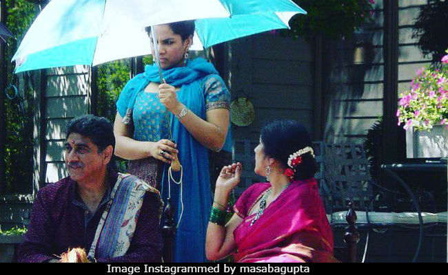Masaba Gupta, 'Sulking' In Throwback Pic, Reveals The Role She Played At Mom Neena Gupta's Wedding