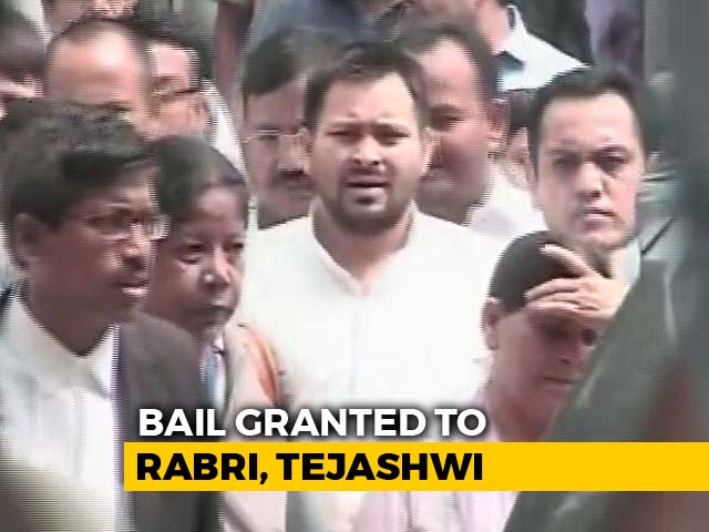 Bail For Tejashwi Yadav In Corruption Case, Relief For Lalu Yadav's Party