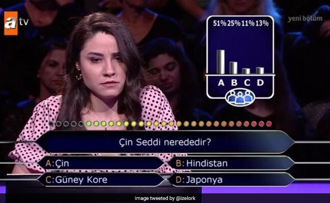 'Where Is Great Wall Of China?': Game Show Contestant Uses 2 Lifelines