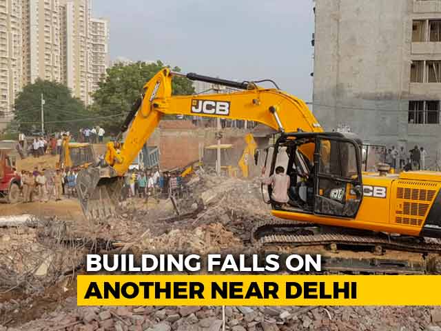 9 Dead In Greater Noida Building Collapse, Rescue Operations Continue