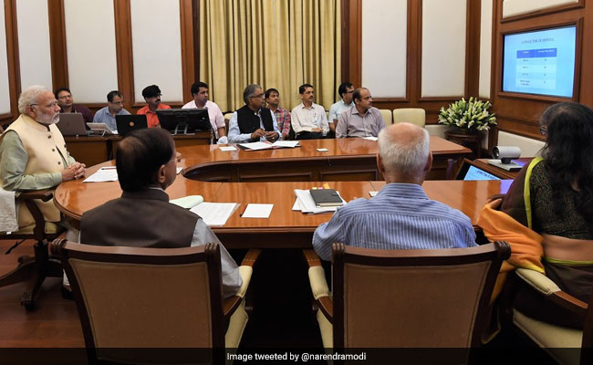 PM Modi Reviews Resolution Of Public Grievances In Income Tax Department