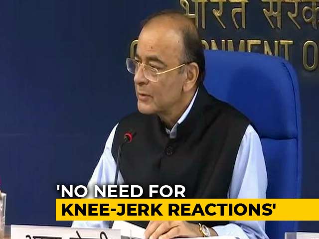 For Plunging Rupee, Finance Minister Arun Jaitley Blames "Global Reasons"