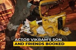 Tamil Actor Vikram's Son Rams Car On Rickshaw, Arrested Tamil Actor Vikram's Son Rams Car On Rickshaw, Arrested