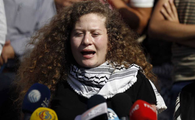 Israel Arrests Palestinian Activist Ahed Tamimi For "Inciting Terrorism"