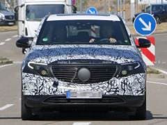 Near-Production Mercedes-Benz EQ C Spotted Testing Ahead Of Debut