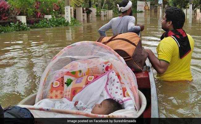 "Our Only Hope Was God": Kerala Couple Rode With Baby On Canoe For 5 Km
